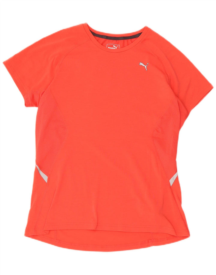 T-shirt damski Puma Top UK 14, duży, czerwony, poliester