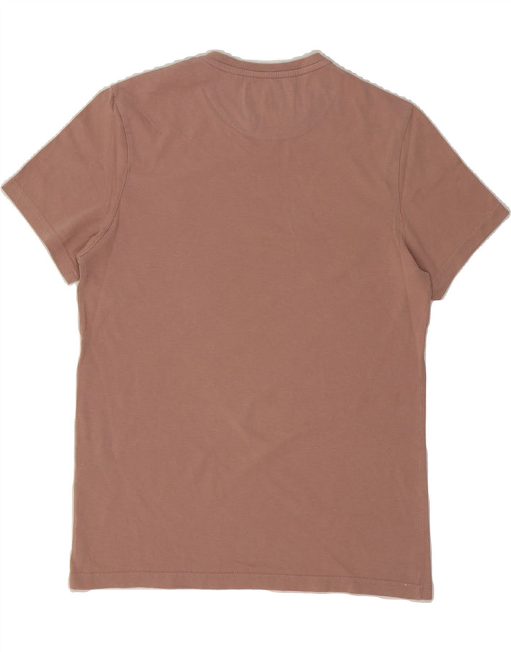 LYLE & SCOTT Mens T-Shirt Top Medium Pink Cotton Vintage Lyle & Scott and Second-Hand Lyle & Scott from Messina Hembry 