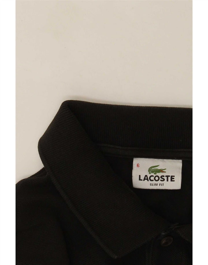 Męska koszulka polo Lacoste Slim Fit, rozmiar 6, XL, czarna