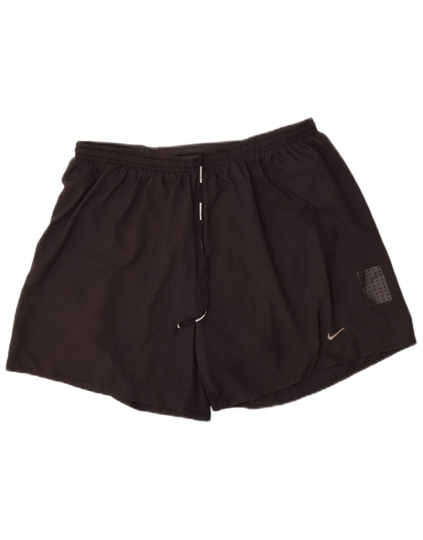 Męskie spodenki sportowe Nike Dri Fit XL, czarne, poliestrowe