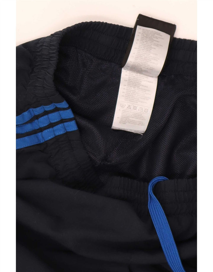 Męskie spodnie dresowe Adidas Clima 365, średni granatowy poliester
