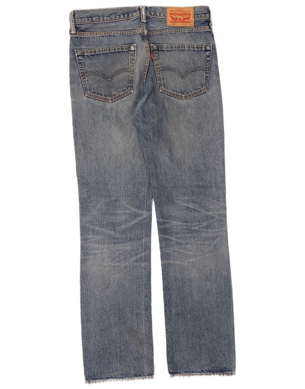 Męskie jeansy Levi's 511 Slim W31 L32 Niebieskie bawełniane