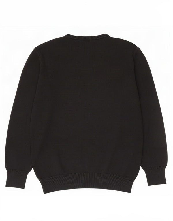 Męski sweter z wycięciem pod szyją Dockers 2XL, czarna bawełna