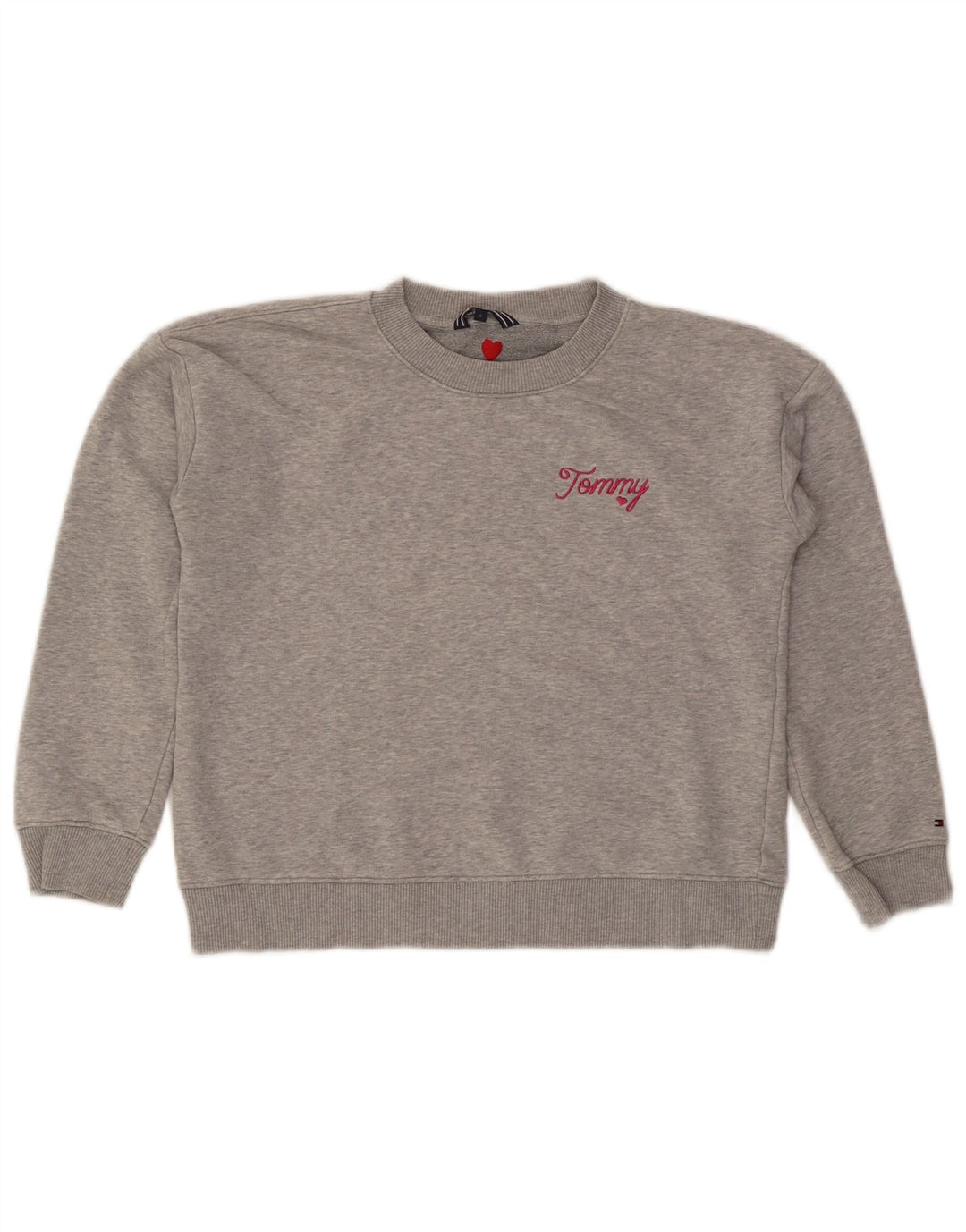 Damska bluza oversize Tommy Hilfiger Crop UK 10 Small Grey