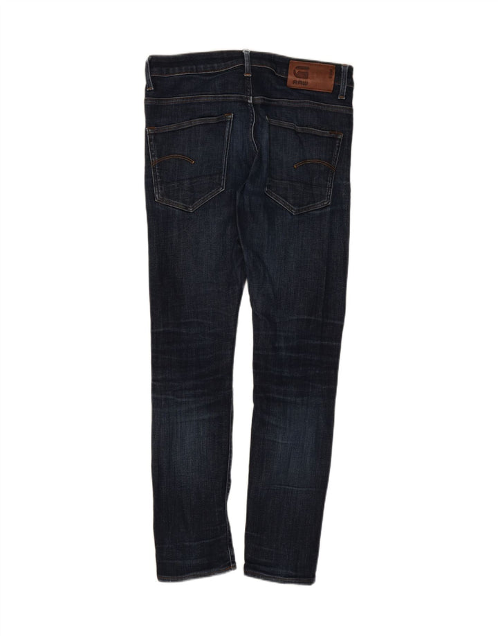 G-STAR Mens Skinny Jeans W32 L32 Navy Blue Vintage G-Star and Second-Hand G-Star from Messina Hembry 