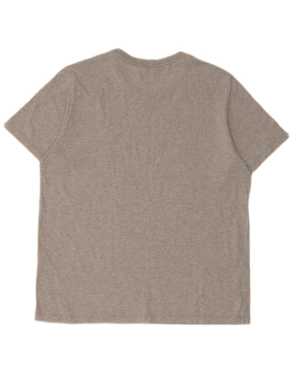 Męski T-shirt Levi's Top, duży, szary, bawełniany