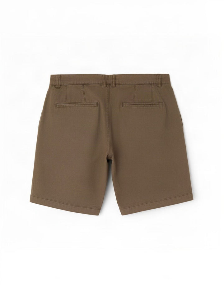 Męskie spodenki chino o regularnym kroju Dack IT 48 Medium W32 khaki lniane