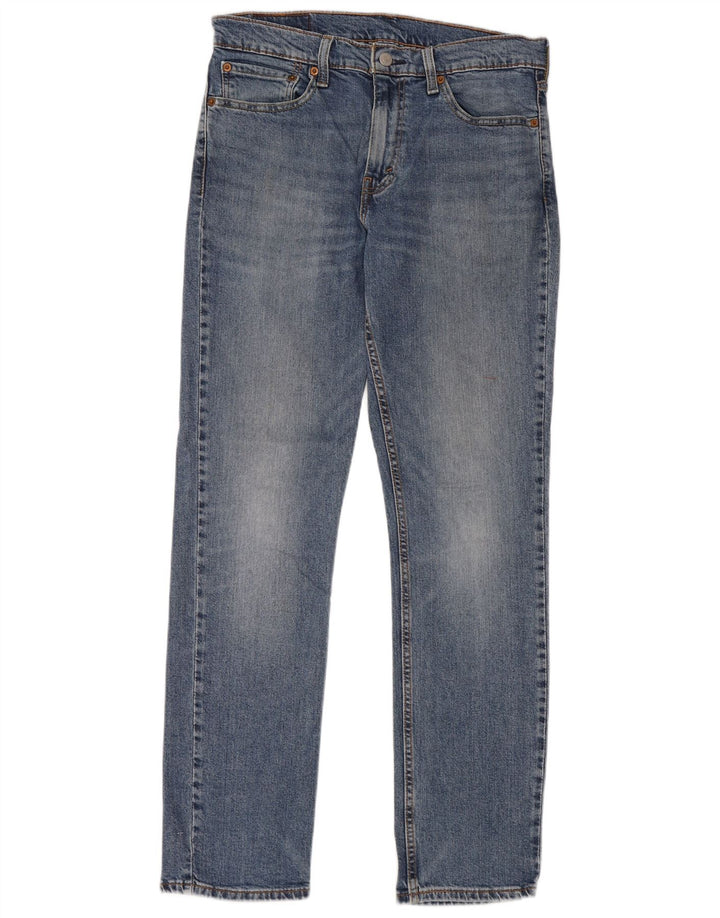 Męskie jeansy Levi's 511 Slim W32 L32 Niebieska bawełna