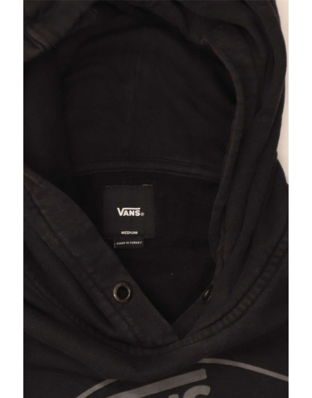 Męski sweter z kapturem Vans Graphic, średni czarny