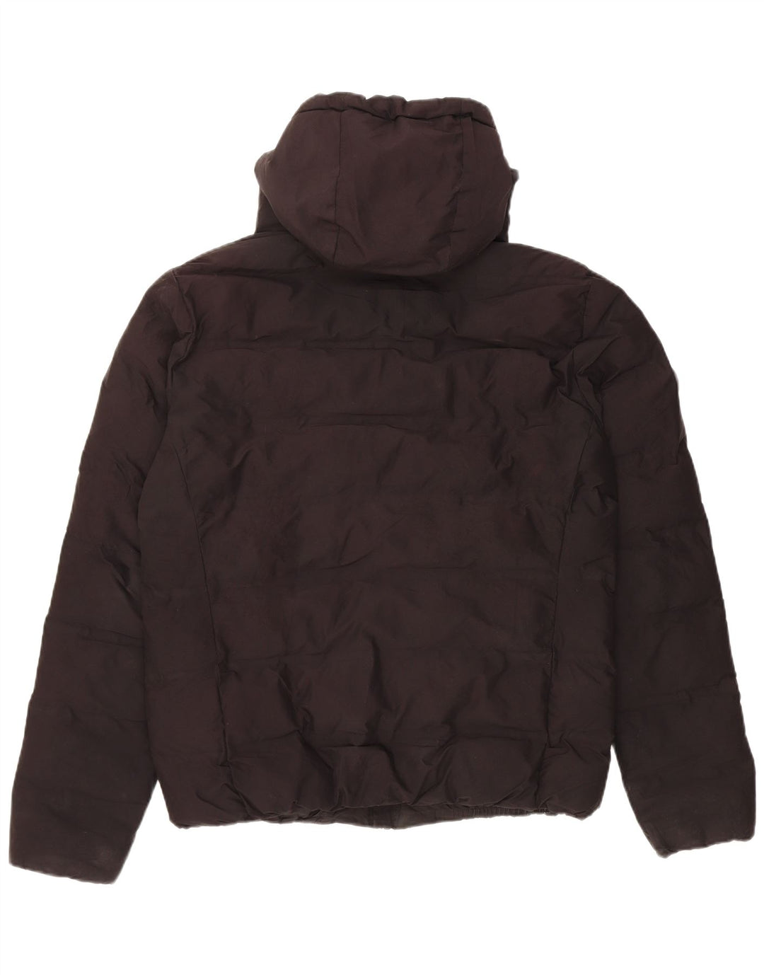 Męska ocieplana kurtka z kapturem Superdry UK 40, duża, czarna, poliestrowa