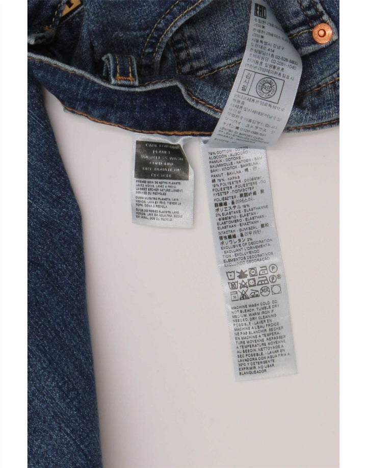 Męskie jeansy Levi's 502 Tapered W29 L32 Niebieskie bawełniane