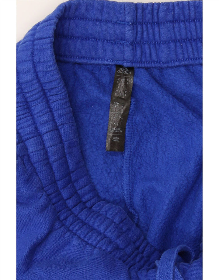 ADIDAS Mens Cargo Tracksuit Trousers Joggers Small  Blue Cotton Vintage Adidas and Second-Hand Adidas from Messina Hembry 