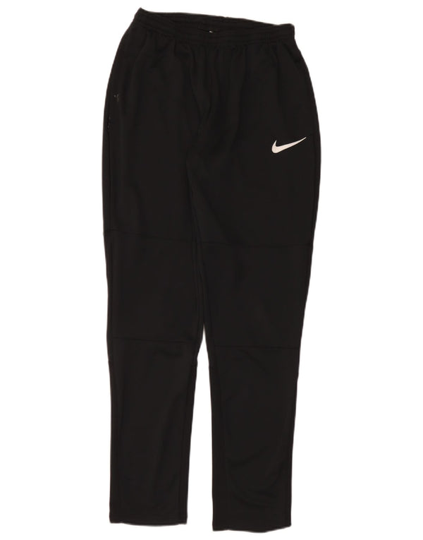 Męskie spodnie dresowe Nike Dri Fit, małe, czarne, poliestrowe