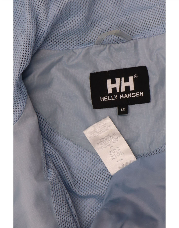 Chłopięca kurtka wiatrówka Helly Hansen z kapturem, 11-12 lat, w kolorze niebieskim