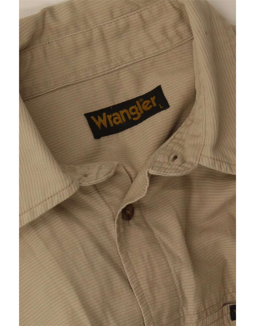 Koszula chłopięca Wrangler 14-15 lat, duża, beżowa w prążki