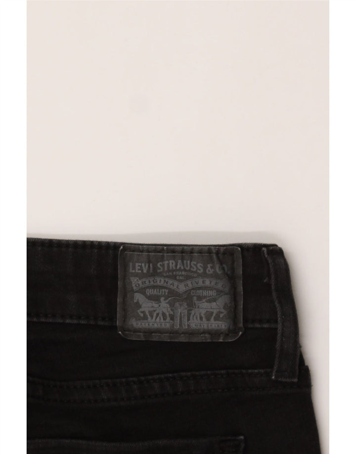 LEVI'S Womens 711 Skinny Jeans W28 L26 Black Vintage Levi's and Second-Hand Levi's from Messina Hembry 