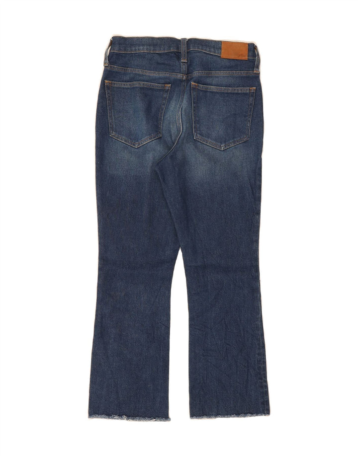 J. CREW Womens Bootcut Cropped Jeans W27 L25 Blue Cotton Vintage J. Crew and Second-Hand J. Crew from Messina Hembry 