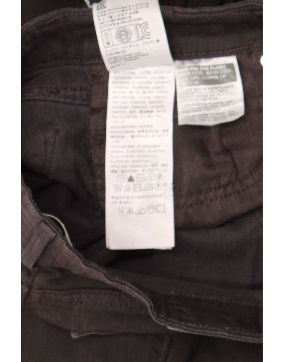 Damskie jeansy Levi's 712 Slim W26 L30 Czarna bawełna