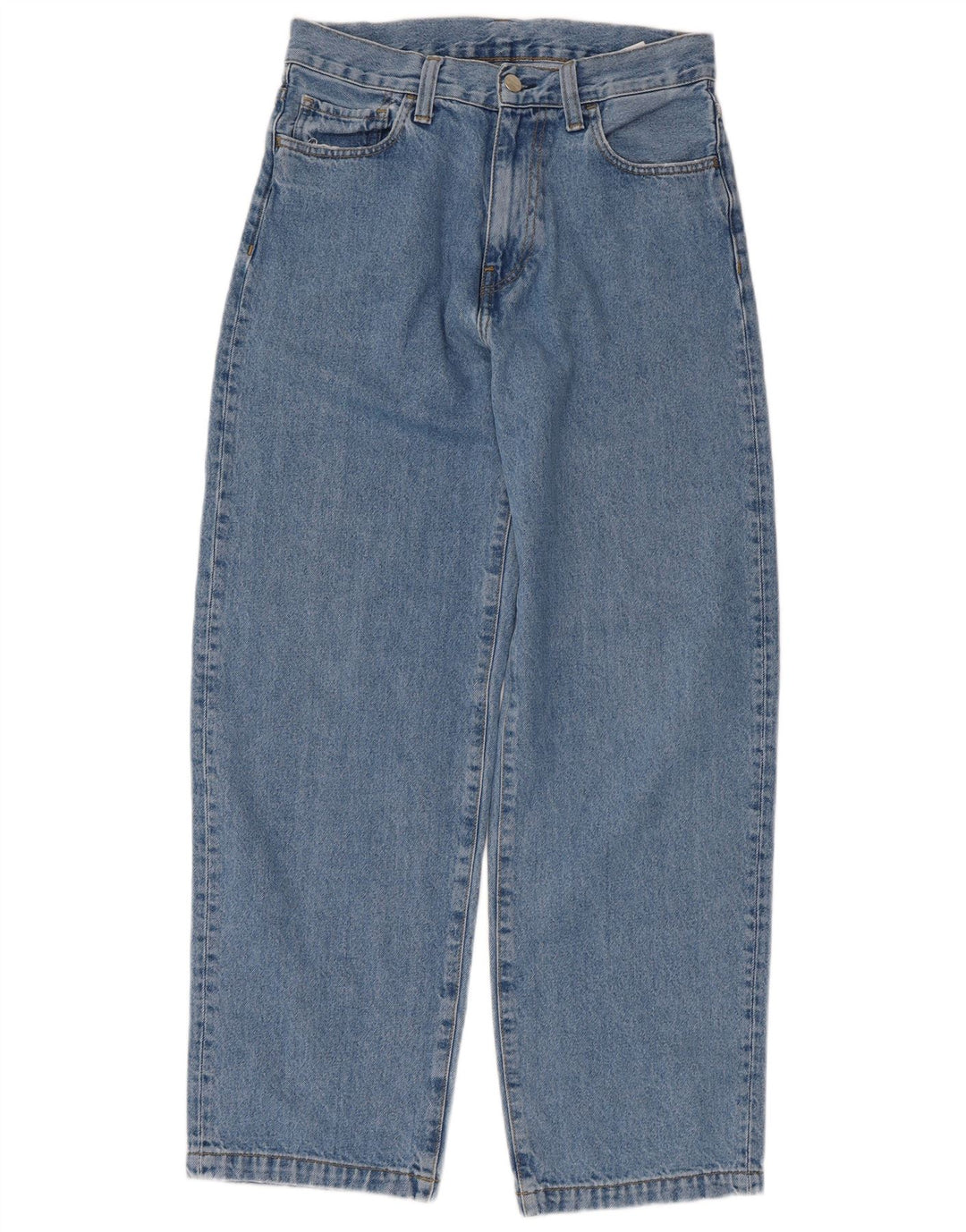 Damskie jeansy z wysokim stanem CARHARTT W27 L28 Niebieskie bawełniane