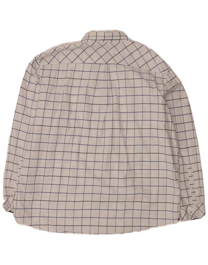 Koszula męska Joules o klasycznym kroju 3XL, bawełniana w białą kratkę