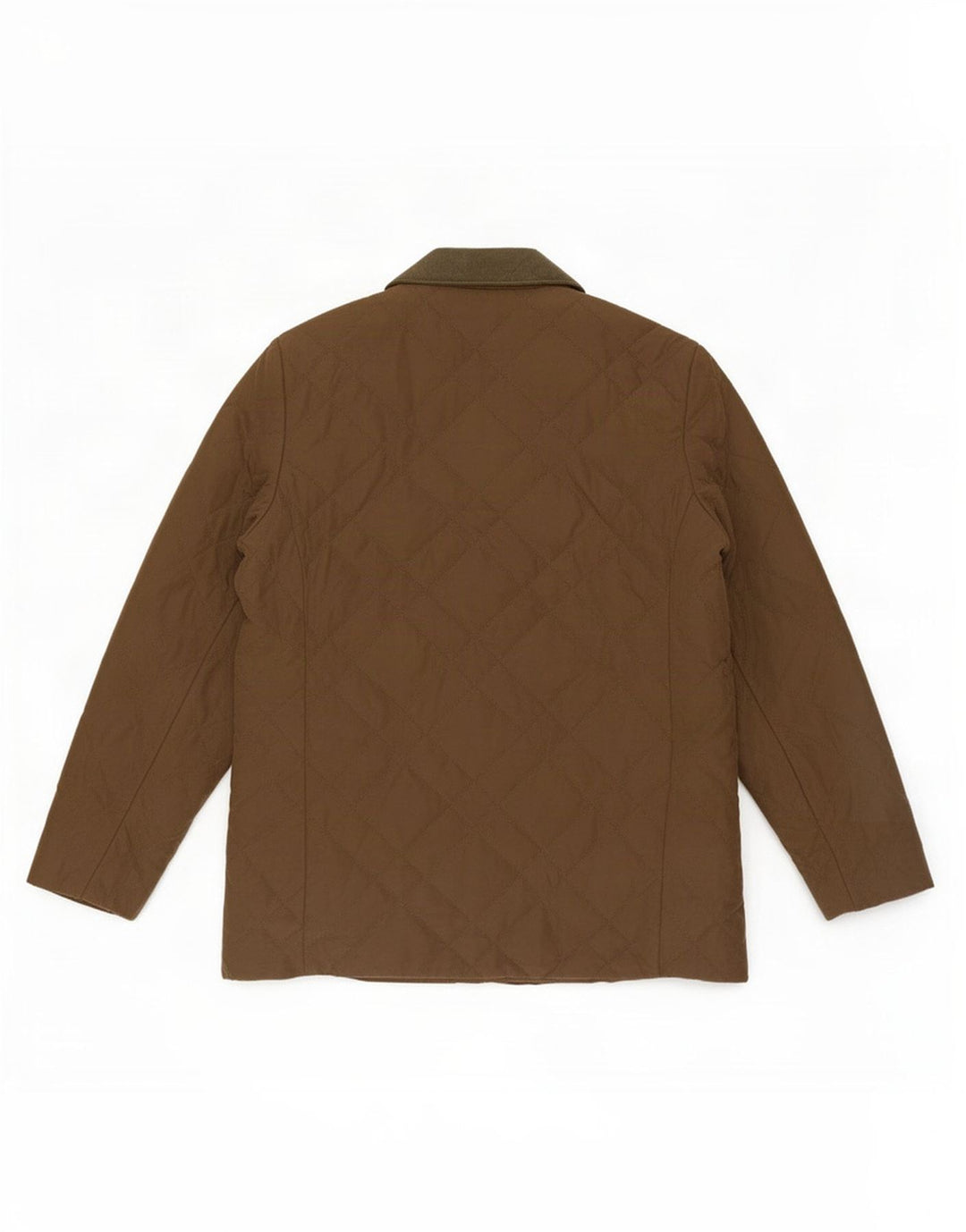Marks & Spencer Damska pikowana kurtka UK 12, średni khaki, poliester