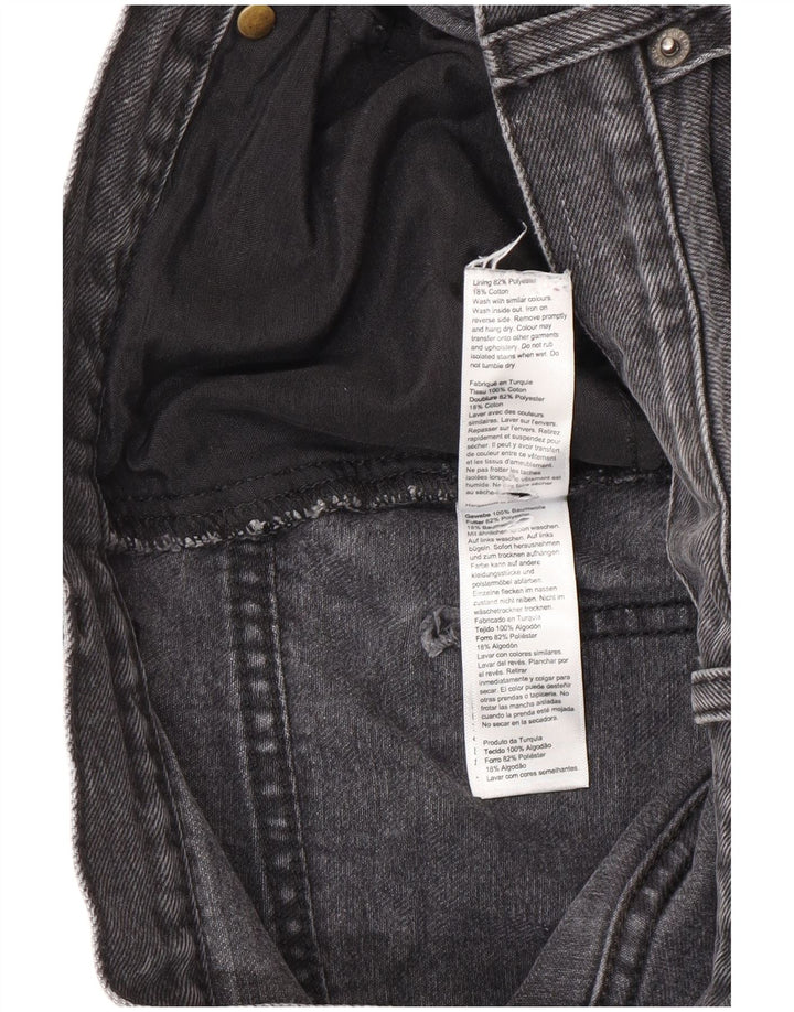 Damskie luźne dżinsy Topshop W30 L32 Czarny poliester