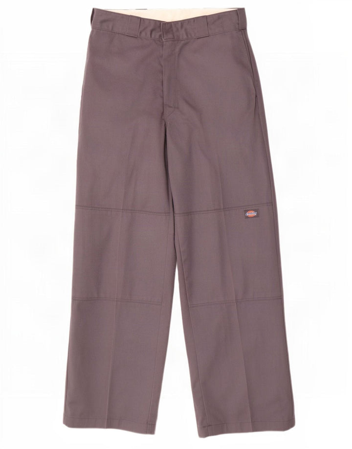 Męskie spodnie cargo Dickies z szeroką nogawką W32 L32 Szary poliester