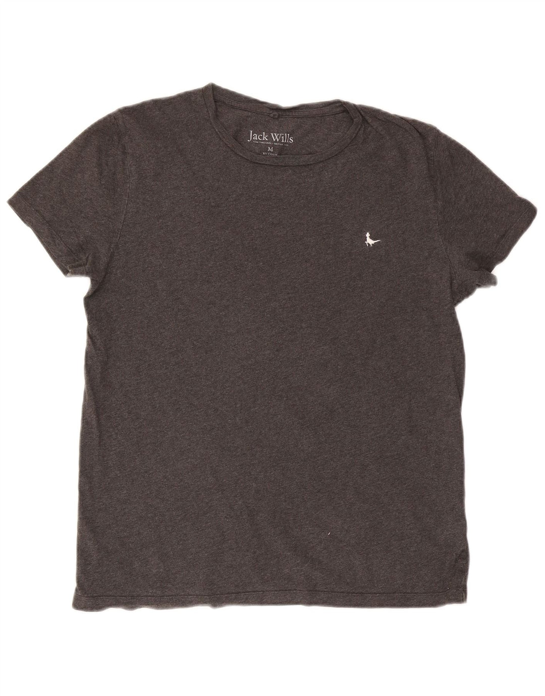 T-shirt męski Jack Wills, średnioszary, bawełniany