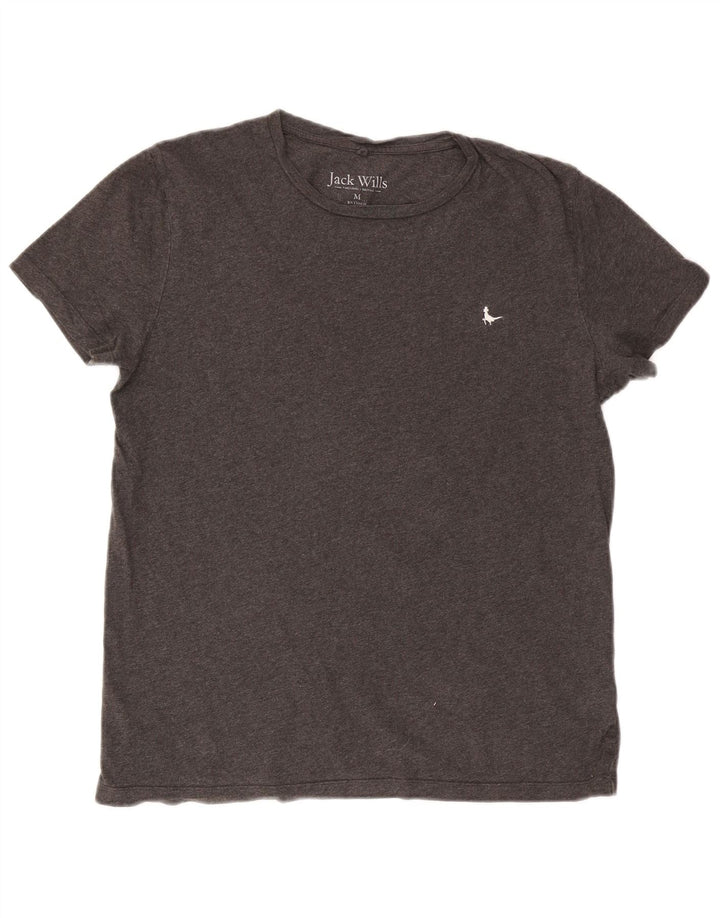 T-shirt męski Jack Wills, średnioszary, bawełniany