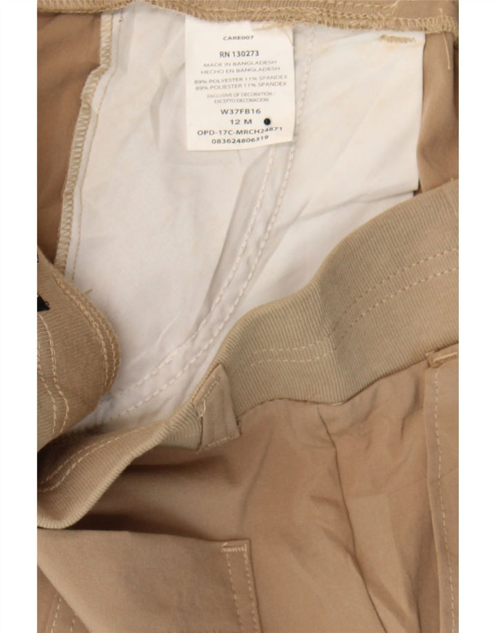 LEE Womens Cargo Shorts US 12 Large W34 Beige Polyester Vintage Lee and Second-Hand Lee from Messina Hembry 
