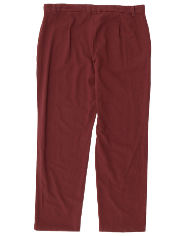 MARKS & SPENCER Proste spodnie damskie UK 14 duże W34 L27 brązowe