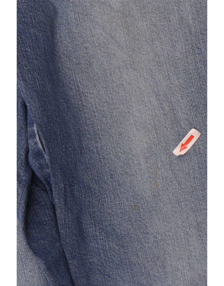 Męskie jeansy Wrangler Texas Slim W36 L32 Niebieskie bawełniane