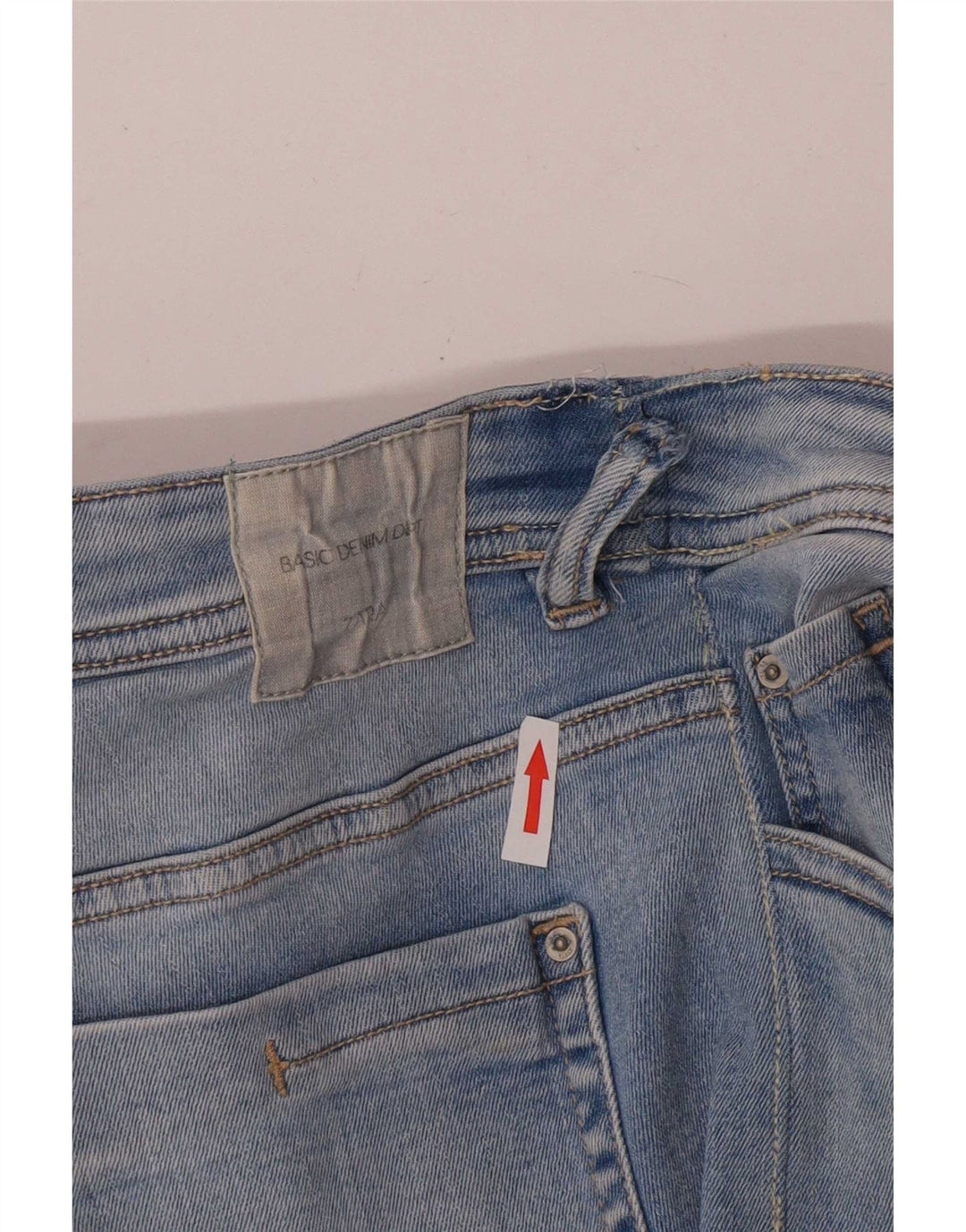 Dżinsy damskie Zara EU 42 Large W32 L27 Niebieskie
