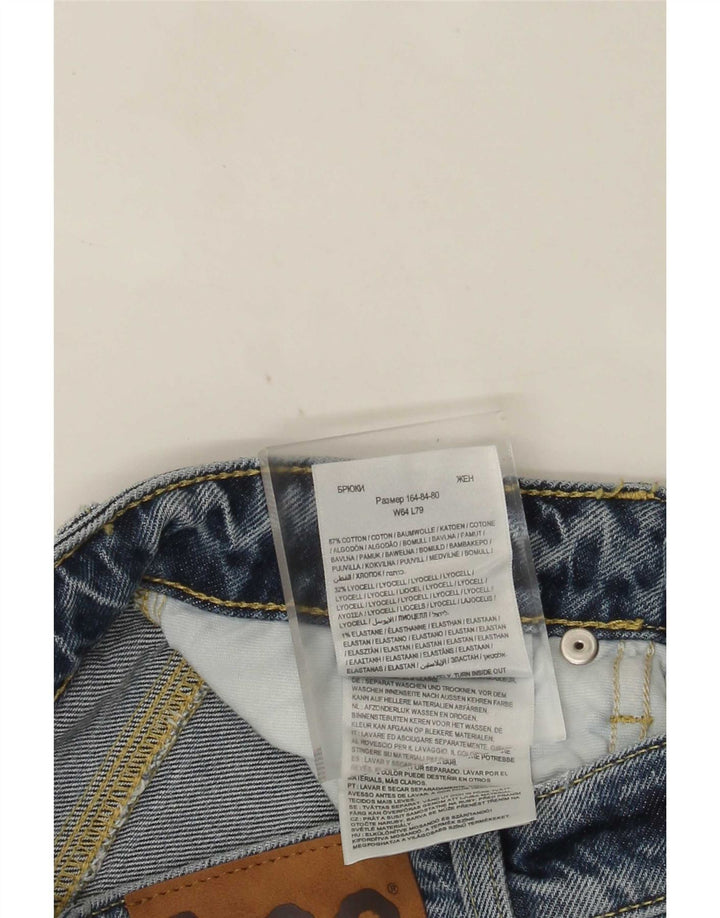 Damskie jeansy Lee Carol Slim W25 L27 Niebieskie bawełniane