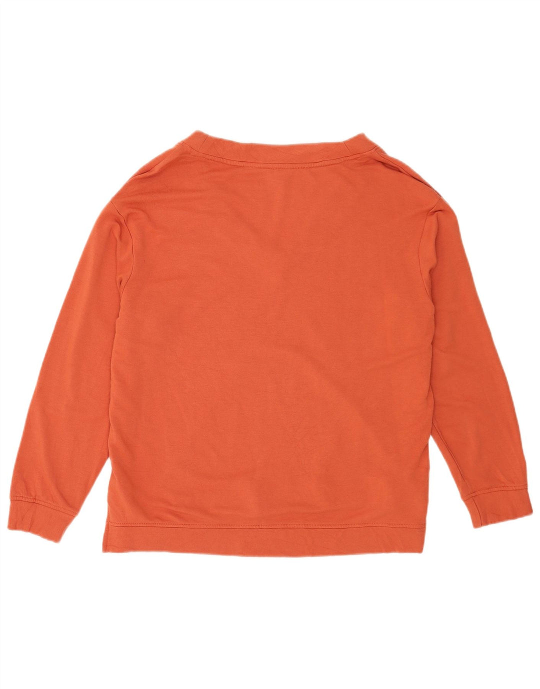Damska bluza oversize Orvis UK 16, duża, pomarańczowa, modal