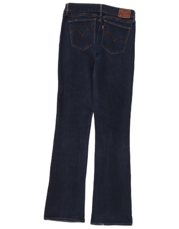 Damskie dżinsy Levi's 715 Bootcut W30 L32 Granatowa bawełna