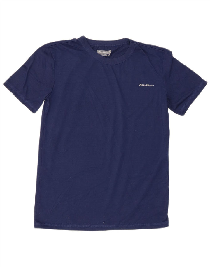 T-shirt chłopięcy Eddie Bauer, duży, 14-15 lat, granatowy, poliester