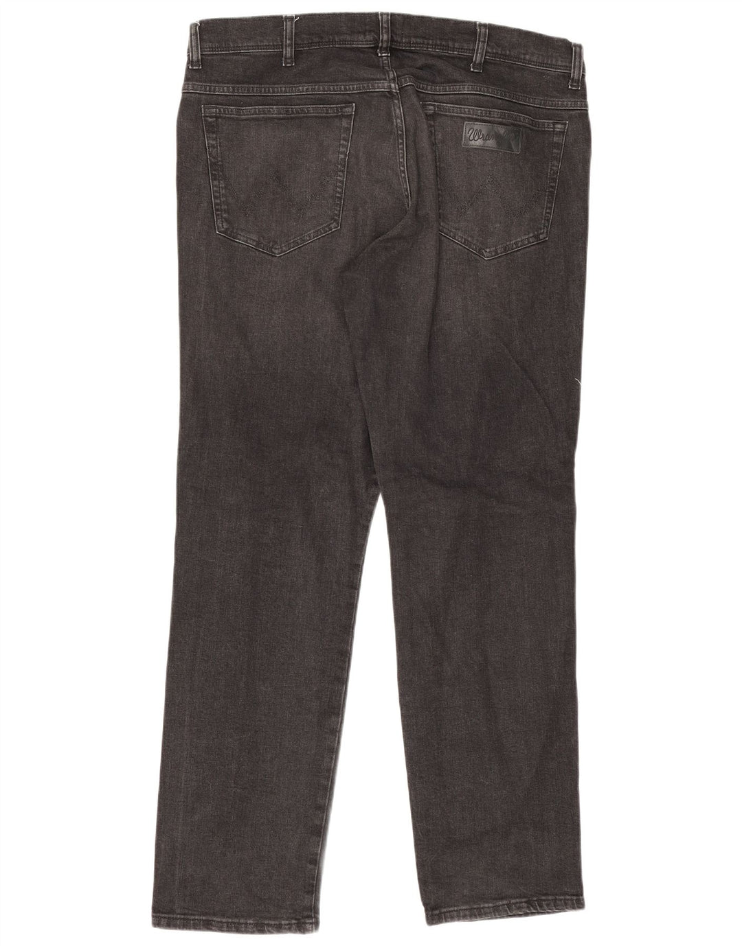 Męskie jeansy Wrangler Texas Slim W38 L34 Szara bawełna