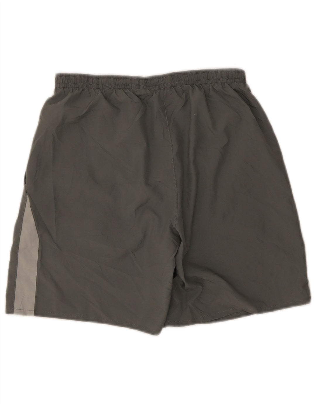Męskie spodenki sportowe Nike Dri Fit, mały, szary poliester z blokami kolorów