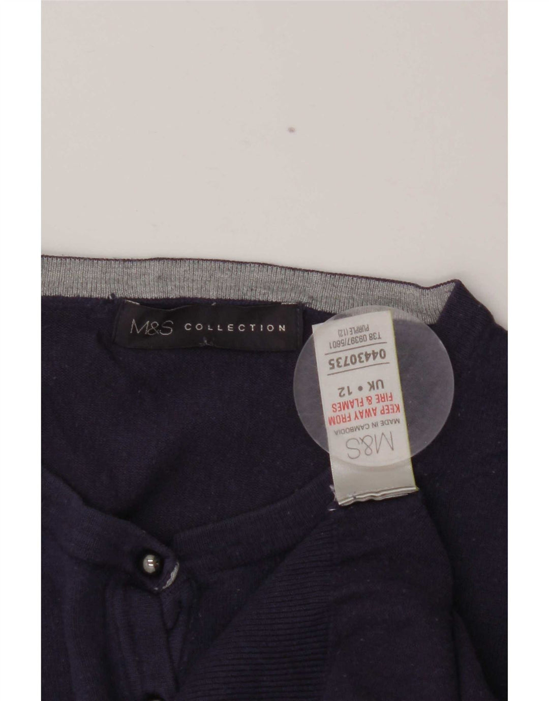 Sweter damski Marks & Spencer UK 12, średni fiolet, wiskoza