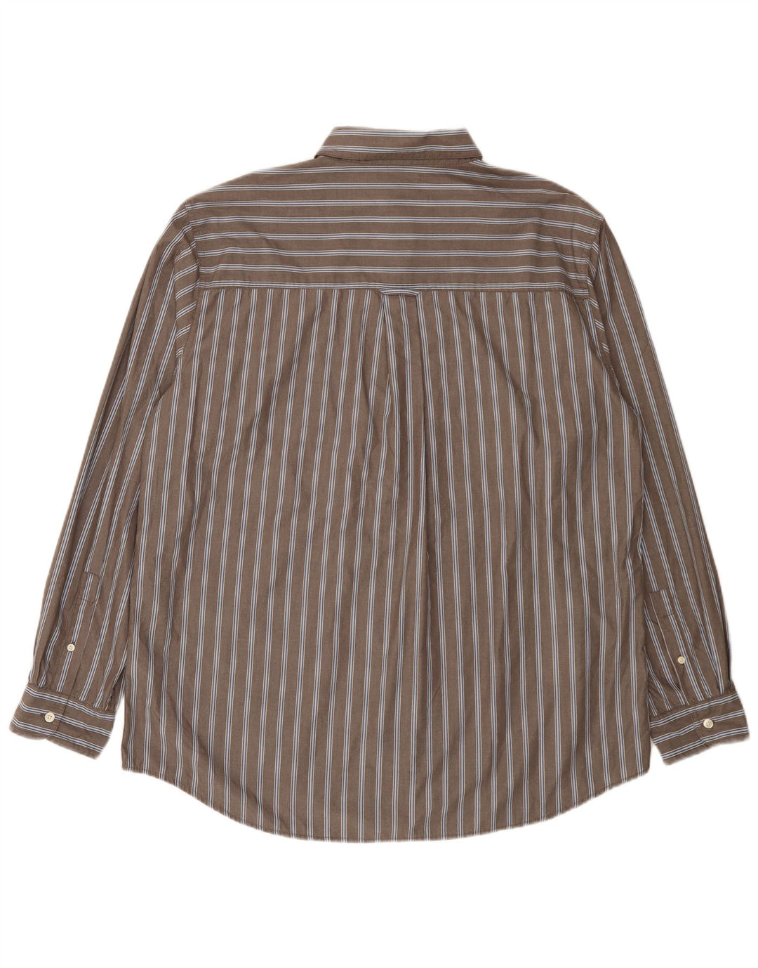 Koszula męska Chaps Easy Care XL, szara, bawełniana w prążki