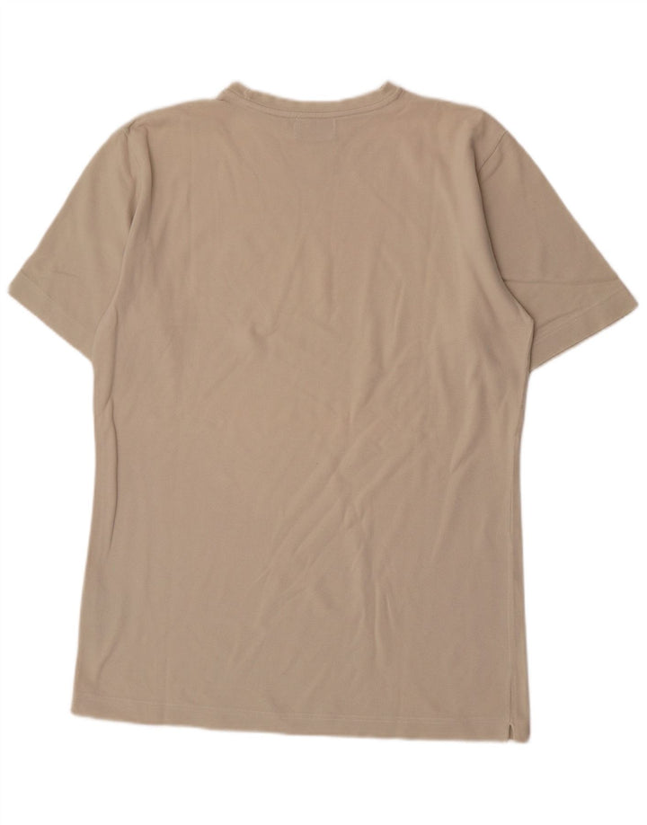 T-shirt męski KAPPA Top XL, beżowy, bawełniany