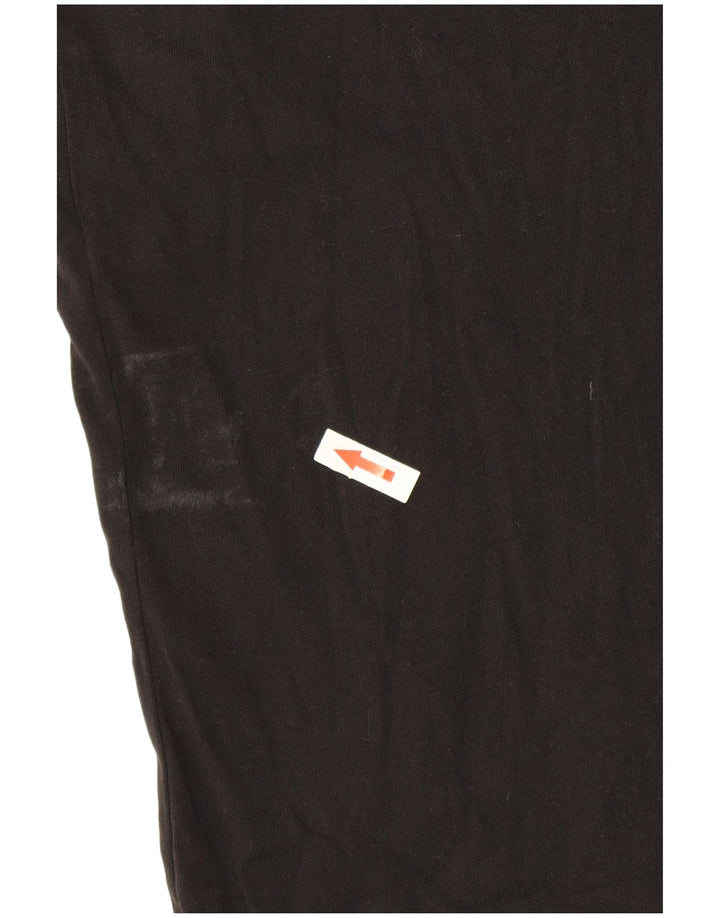 T-shirt męski Reebok Top, średni czarny, bawełniany