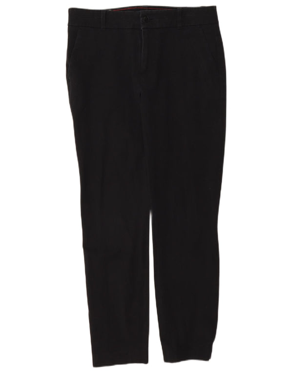 Damskie proste spodnie chino Tommy Hilfiger US 2 XS W25 L27 granatowe