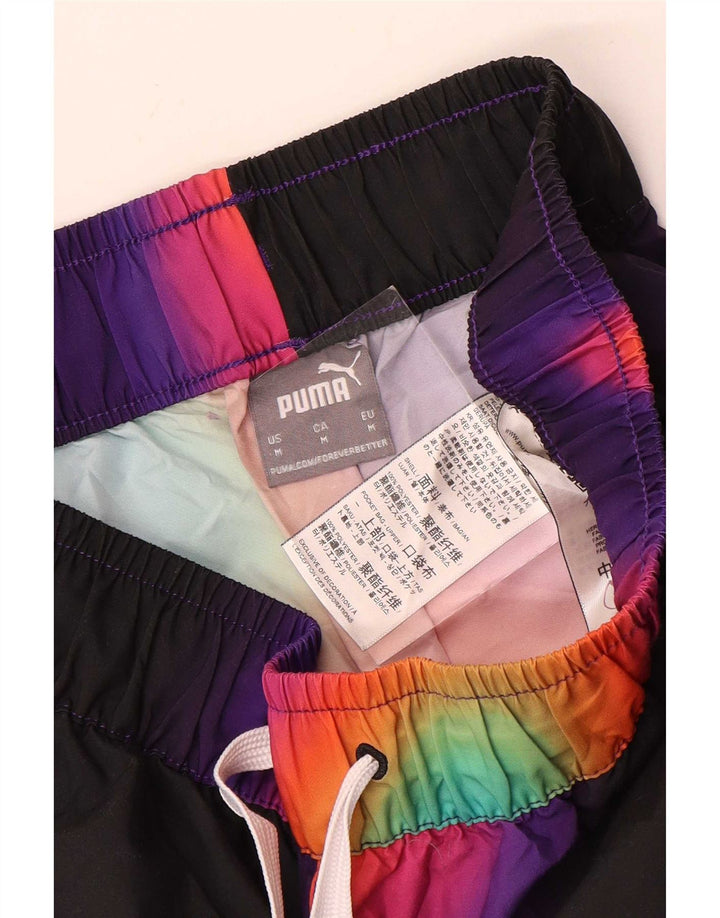 Męskie spodnie dresowe Puma z grafiką, średni, wielokolorowy poliester typu tie-dye