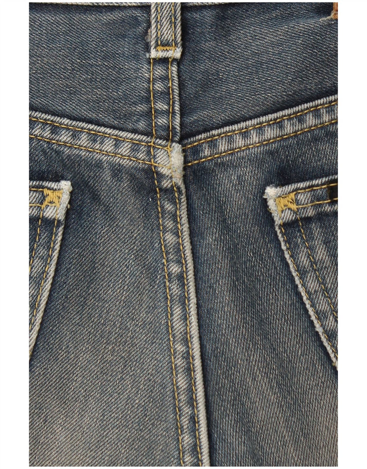 Męskie jeansy Lee Seattle Straight W34 L30 Niebieskie bawełniane