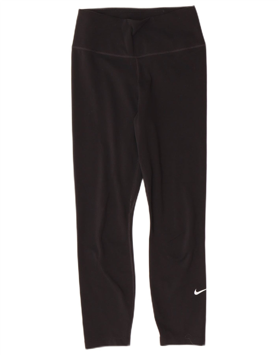 NIKE Womens Dri Fit Leggings UK 6 XS Black Polyester