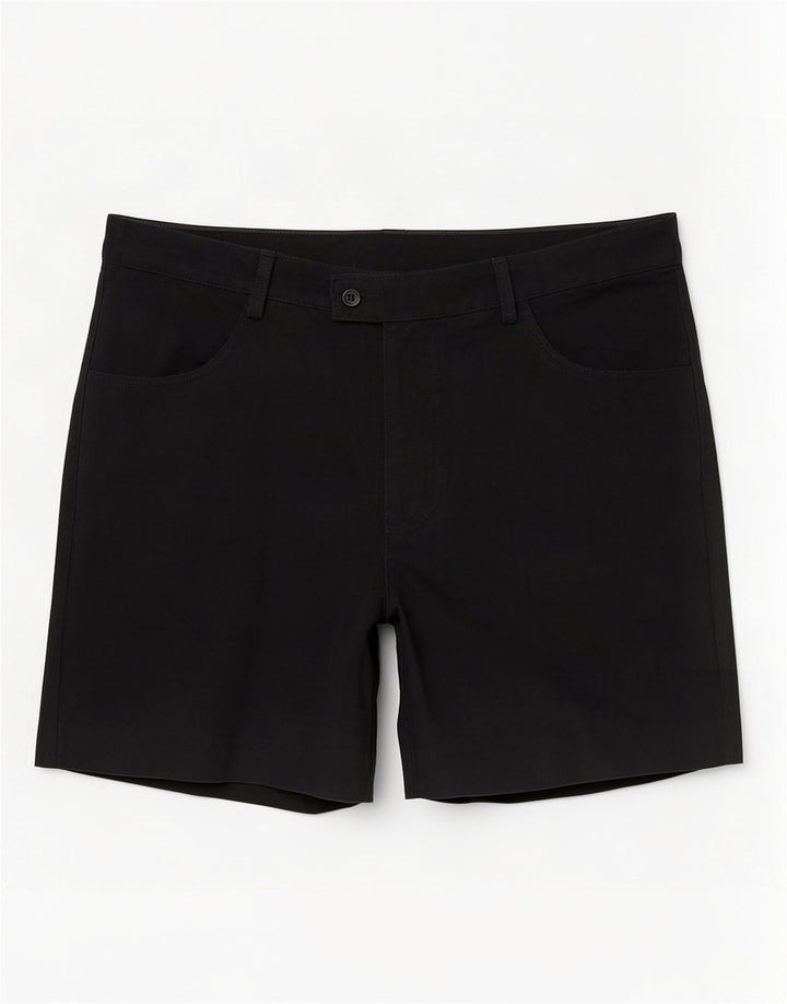 Męskie spodenki codzienne Farah Classic Fit W38 XL czarne