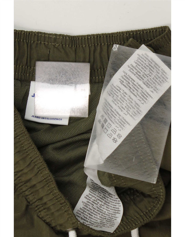 Męskie spodenki kąpielowe Jack & Jones, średni khaki, poliester