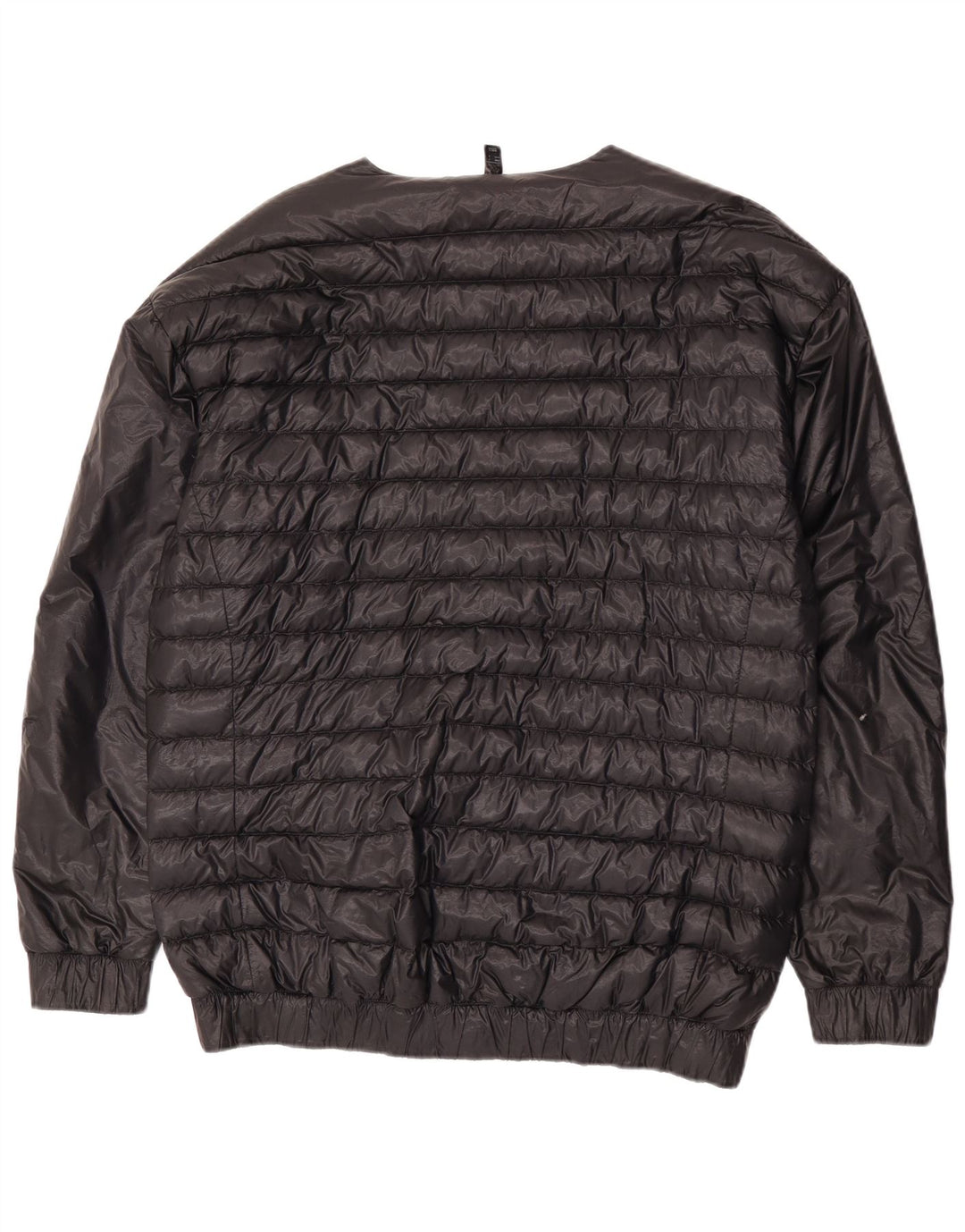 Męska wyściełana kurtka Adidas UK 38 Średni czarny nylon